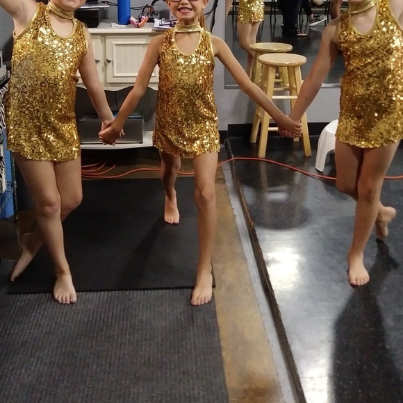 Revolution Gold Sequin Dress Balera Size IC - Picture 6 of 6